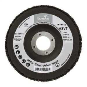 Czyściwo ścierne ASVT uniwersalne Ø115 mm do szlifierek kątowych