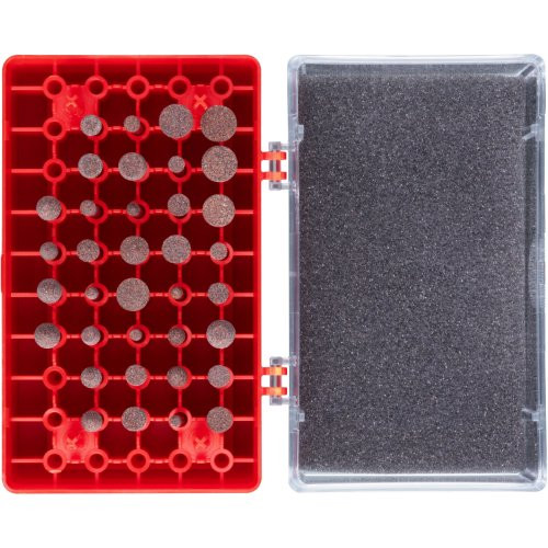 zestaw kamieni montowanych 36 części do trzpienia ze stali nierdzewnej trzpień 3 mm tlenek glinu - obrazek 3