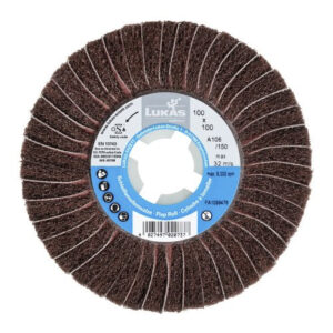 Wałek ścierny uniwersalny LWM 100×100 mm otwór 19 mm | tlenek glinu ziarnistość 180/150