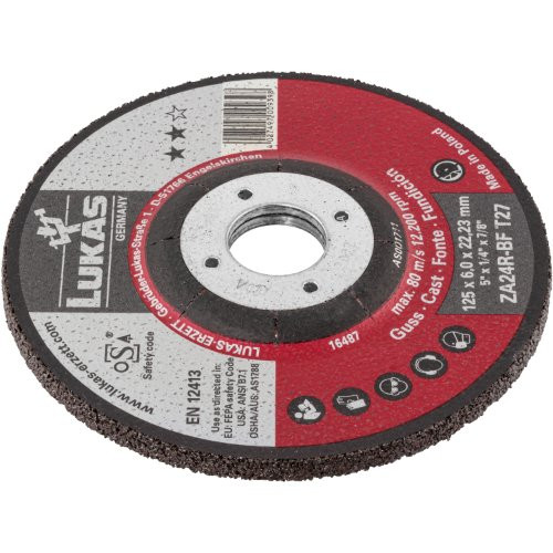 Tarcza szlifierska T27 do odlewów 230×6 mm zagłębiona | do szlifierek kątowych | ZA24R-BF - obrazek 2