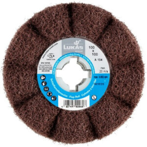 Wałek ścierny LWF universal Sinus 100×100 mm otwór 19 mm | tlenek glinu ziarnistość 180