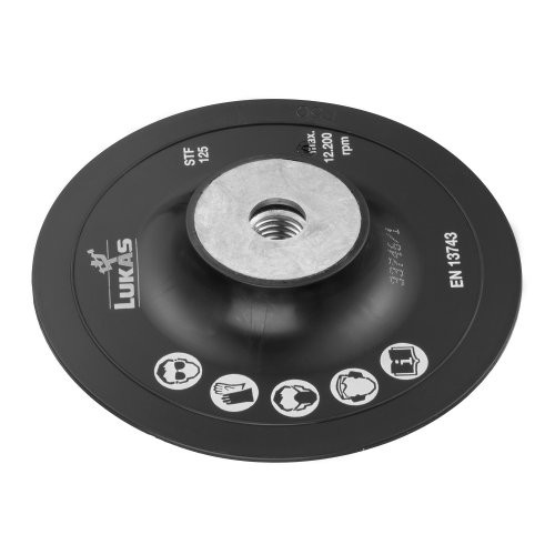 Tarcza nośna STF do krążków fibrowych Ø 125 mm z gwintem M14 do szlifierki kątowej - obrazek 3