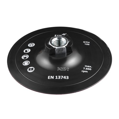 Uchwyt narzędziowy GTHX do haczykowych tarcz ściernych z materiału Ø 150 mm z gwintem M14 - obrazek 2