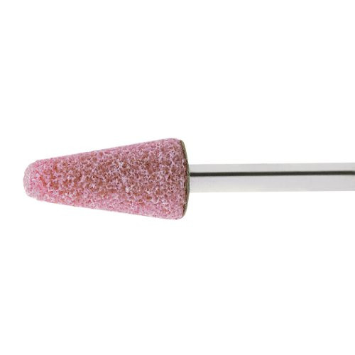 Głowica kulista KE do szlifu na trzpieniu 6 mm do stali nierdzewnej 20×40 mm | ziarno 36