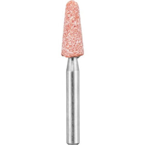 Głowica kulista KE, trzpień 6 mm, 16×45 mm | ziarno 46/60 — do stali/żeliwa