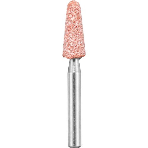 Głowica kulista KE, trzpień 6 mm, 16×45 mm | ziarno 46/60 — do stali/żeliwa