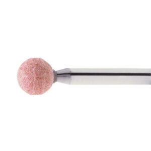 Głowica kulista KU do stali/staliwa trzpień 10×10 mm 3 mm | ziarno 60