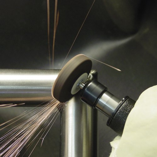 Głowica walcowa ZY do stali narzędziowej 20×40 mm trzpień 6 mm | ziarnistość 24 miękkie - obrazek 5