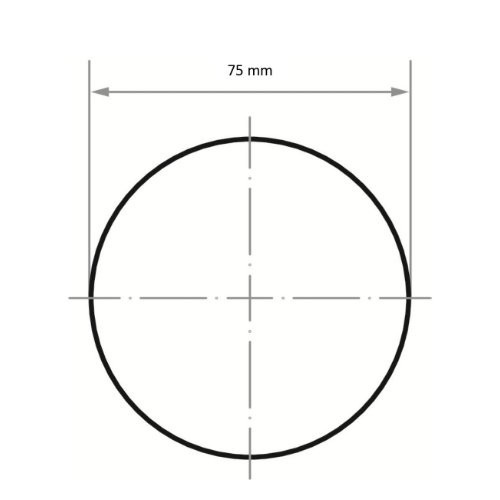 Tarcze ścierne uniwersalne PSG Ø 75 mm | włóknina tlenek glinu ziarno 100 - obrazek 5
