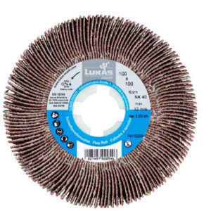 Tarcza listkowa uniwersalna LWL 100×50 mm otwór 19 mm | ziarno tlenek aluminium 40