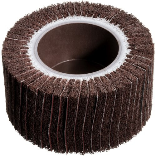 Uniwersalny wałek ścierny LWM 100×50 mm z gwintem wewnętrznym M14 | ziarno tlenek glinu 180/150 - obrazek 2