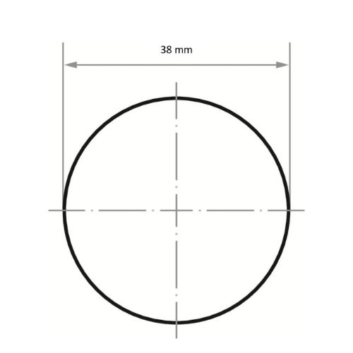 Uniwersalne tarczki ścierne PSG Ø 38 mm z ziarnem ceramicznym 36 - obrazek 5
