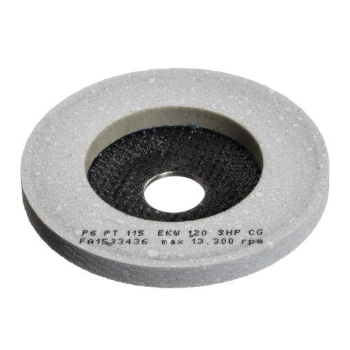 Tarcza polerska P6PT Ø 115 mm drobna do szlifierki kątowej, kompaktowy ziarnisty 120 - obrazek 2