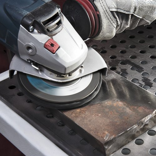 Tarcza polerska P6PT Ø 125 mm bardzo drobna do szlifierki kątowej krzemian węglika 400 - obrazek 6