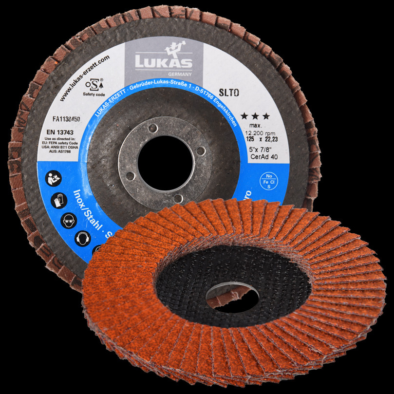 Tarcza listkowa SLTO Ø 125 mm CeramicAd ziarnistość 40