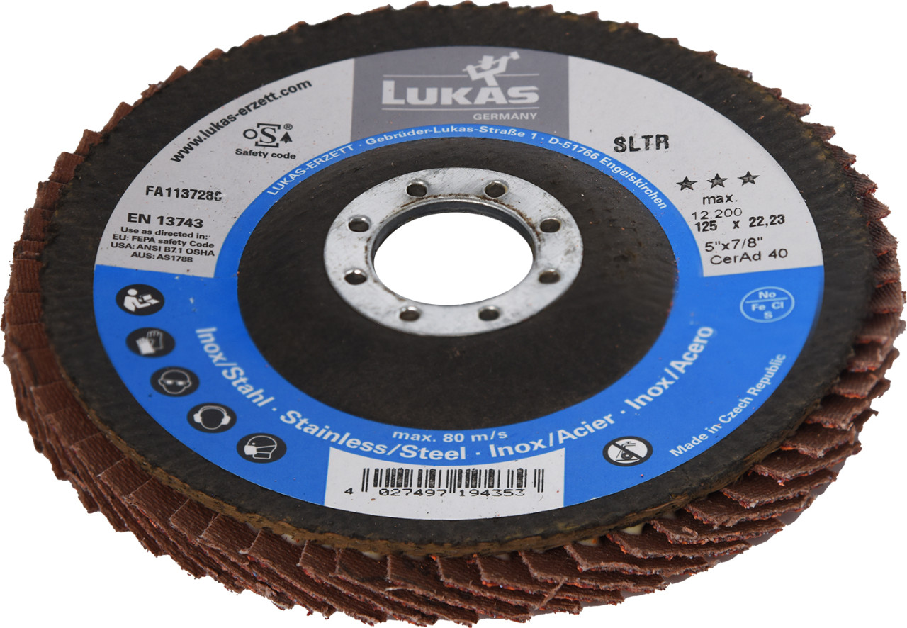 Tarcza listkowa SLTR Ø 178 mm CeramicAd ziarno 40 - obrazek 2